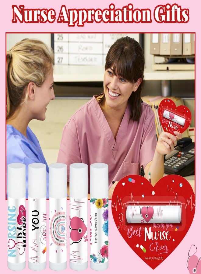 Sacubee 30 Pack Nurses Appreciation Gifts Bulk Nurses Week Lip Balms Hospital Staff Team Thank You Gifts Winter New Year Appreciation Party Favors for Coworkers Midwife Women Volunteer Presents - Image 5